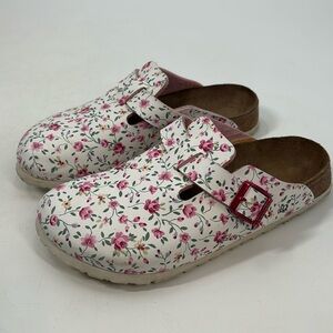 Birkenstock Papillio Clogs Women’s Size 39 or 8-8.5. Floral Slip On Shoes